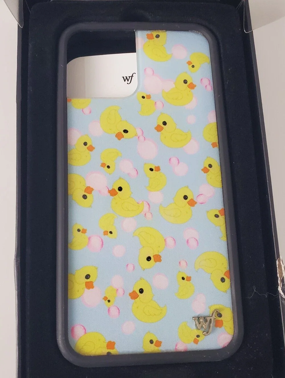 Wildflower What The Duck iPhone  12/12 Pro Case & Wildflower Lucky Bundle